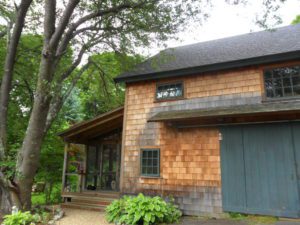 barn front view