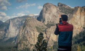 Writer Hiking