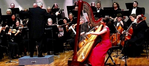 Sarah soloing with the Magic Valley Symphony.