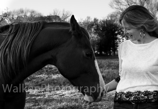 Abbie Horse BW