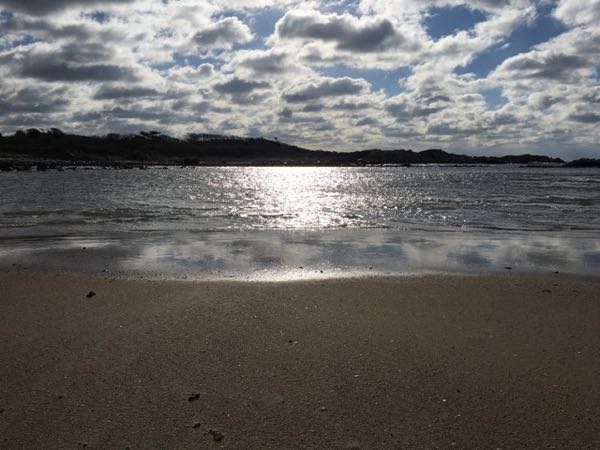 Favorite hiking spot—Narragansett Beach.