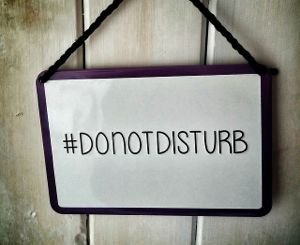 Do not disturb